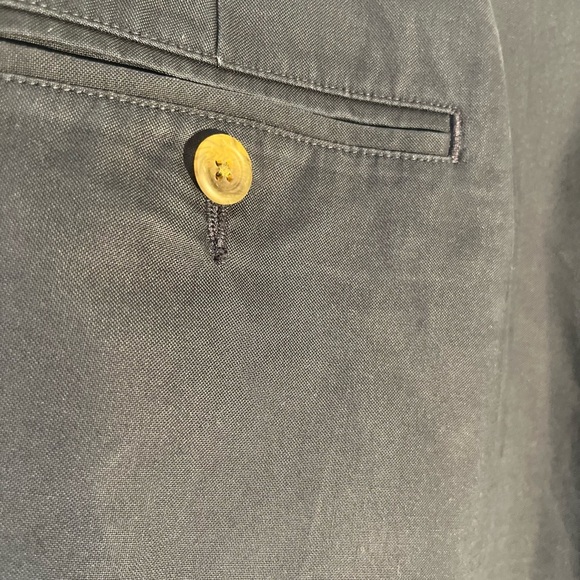 Nordstrom Navy Blue Wrinkle Free Supima Cotton Shorts Men’s Size 38W - Picture 5 of 7